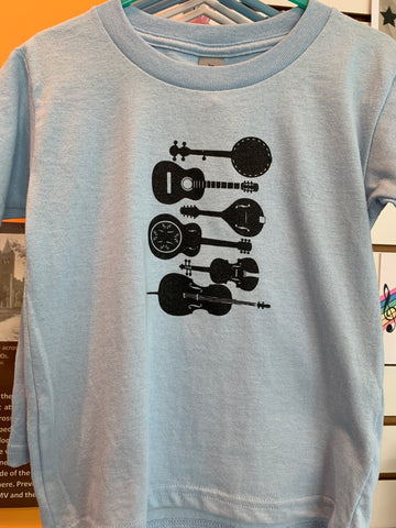 Bluegrass Instrument, Children's Shirt